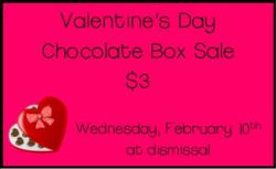 Valentine's Chocolate Box Sale